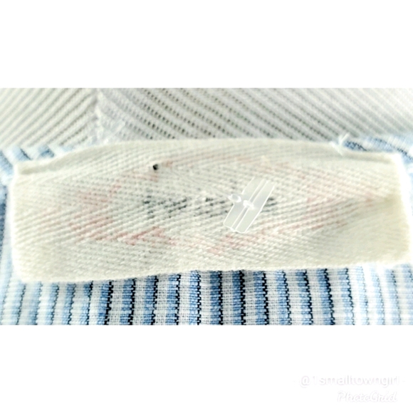 Twinkle ruffle bottom swing top S blue/white - Picture 7 of 9